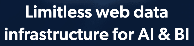 brightdata hero section headline