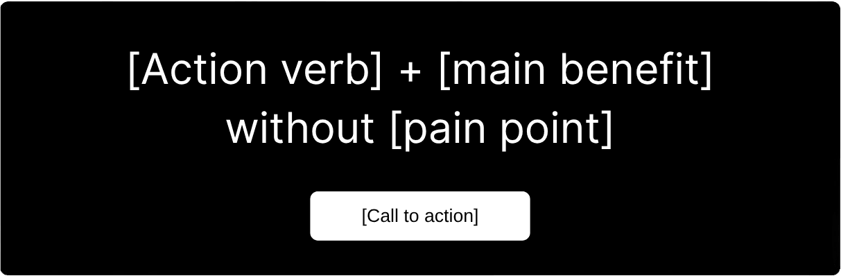 final cta section template
