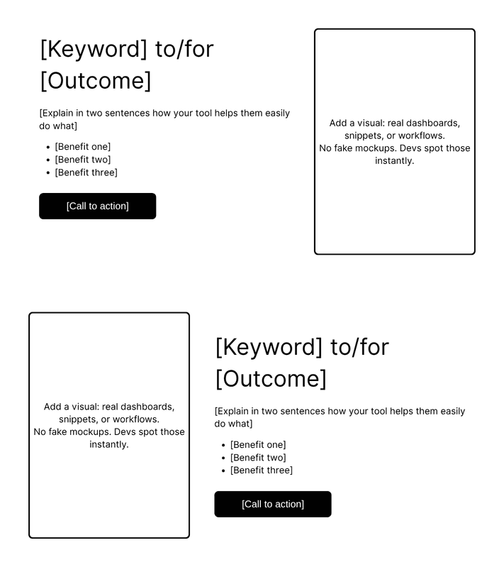 use case section template